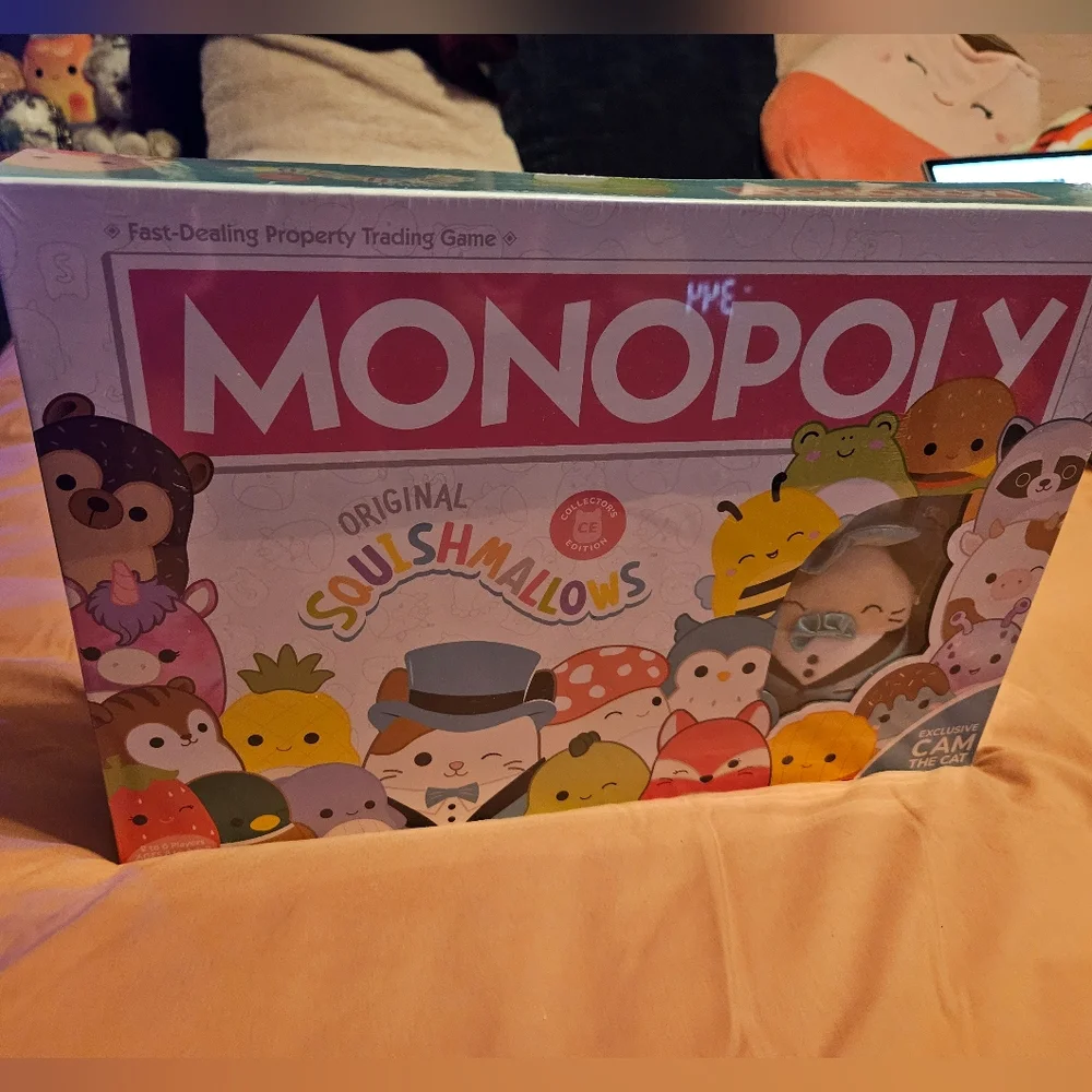 Monopoly Board Game: Squishmallows | Collector’s Edition